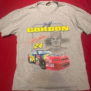 Nascar Men's Grey T-shirt